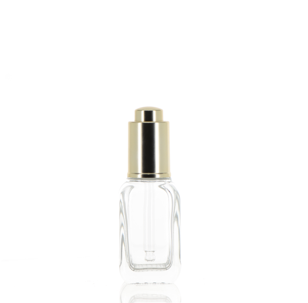 ABS/PP/Glass, Push Button Dropper Bottle