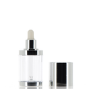 AS/PET/PP/ABS, Dropper Bottle with Over Cap