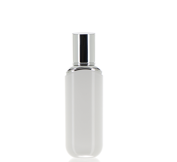 ACRYLIC/ABS/PP, Treatment Pump Oval Bottle