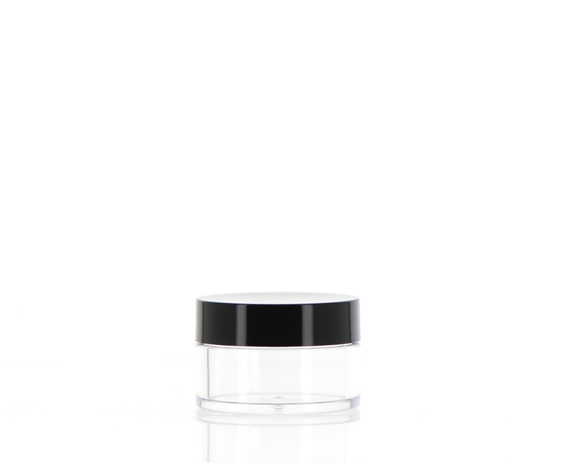 PE/PP, Round Jar with Screw Cap