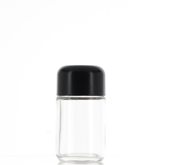 Glass, Round Bottle with CRC Cap