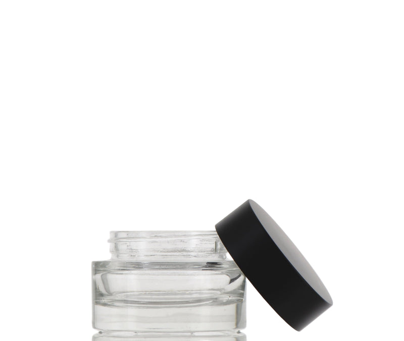 Glass, Round Jar