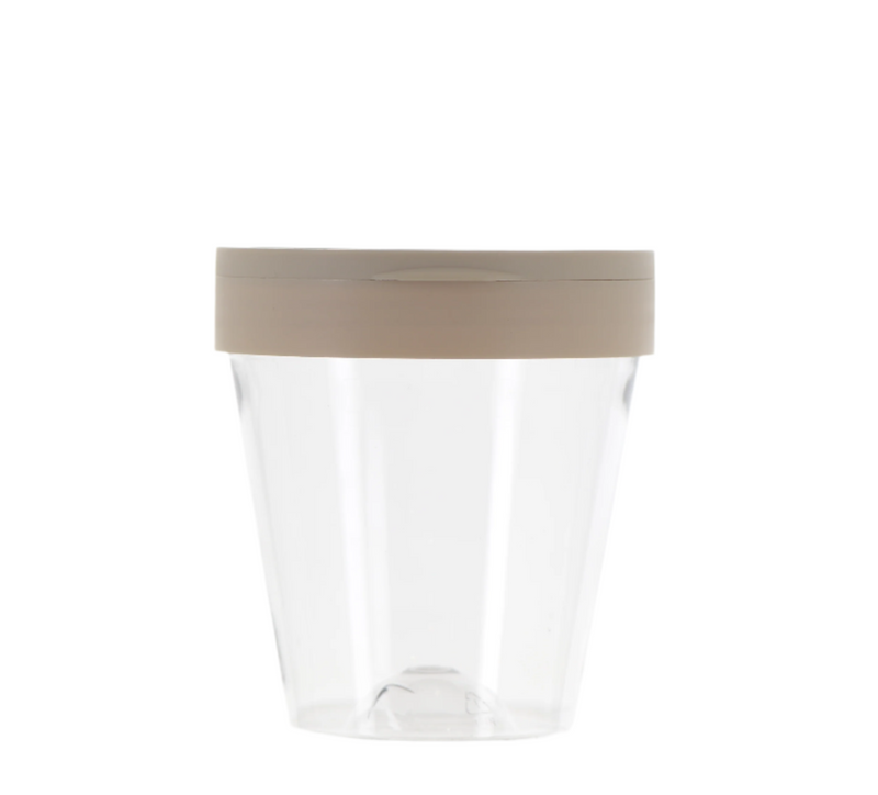 PP/PET, Round Tapered Jar