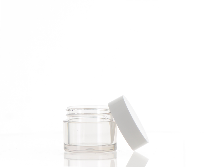 PET/PP, Round Jar with Screw Cap