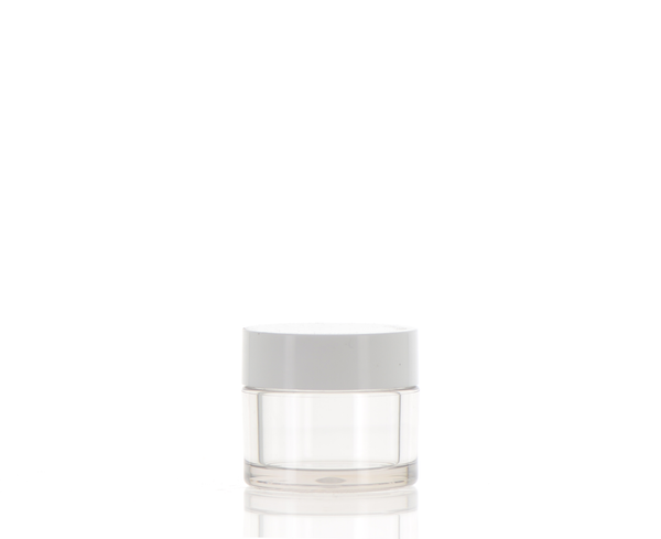 PET/PP, Round Jar with Screw Cap