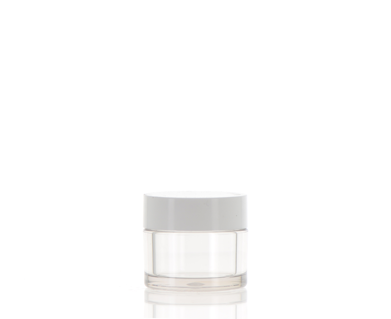PET/PP, Round Jar with Screw Cap