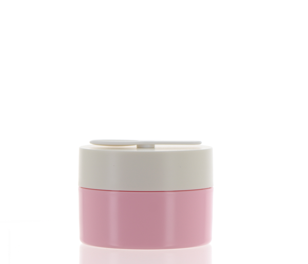 PP, Round Jar with Magnetic Spatula