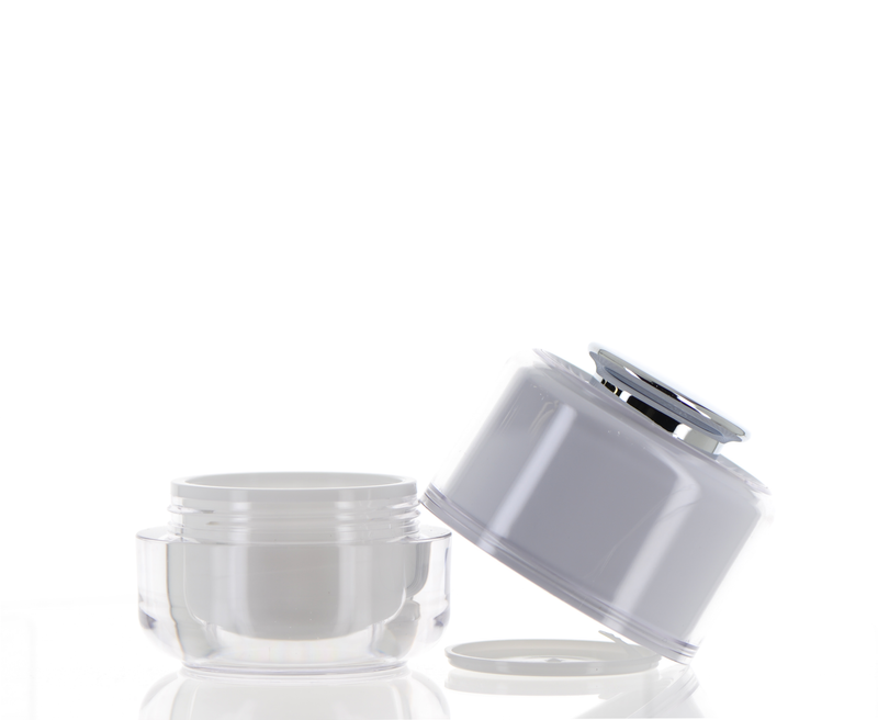 PP/Aluminum/ABS/AS/PETG/PE, Red Light Therapy Vibrating Massage Applicator Jar