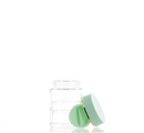 Glass, Round Jar with Screw Cap