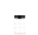 Glass, Round Jar with Screw Cap