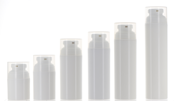 PP/PCR, Elegance Unleashed Airless Treatment Pump Bottle