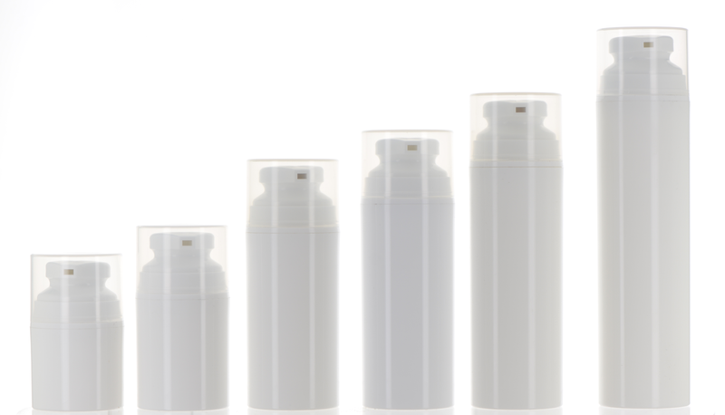PP/PCR, Elegance Unleashed Airless Treatment Pump Bottle