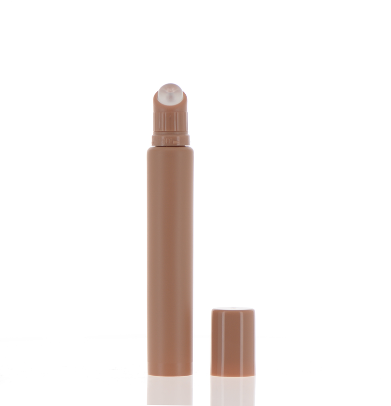 PP/PE, Lip Gloss Tube with Silicone Donut Shape Applicator