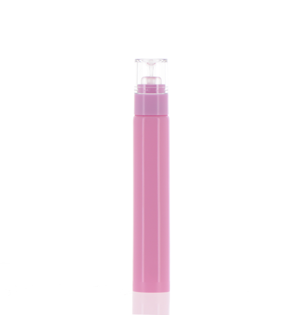 PP/PE, Lip Gloss Tube with Silicone Donut Shape Applicator