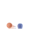 PP/PE, Screw Cap Round Tube with Keychain Ring