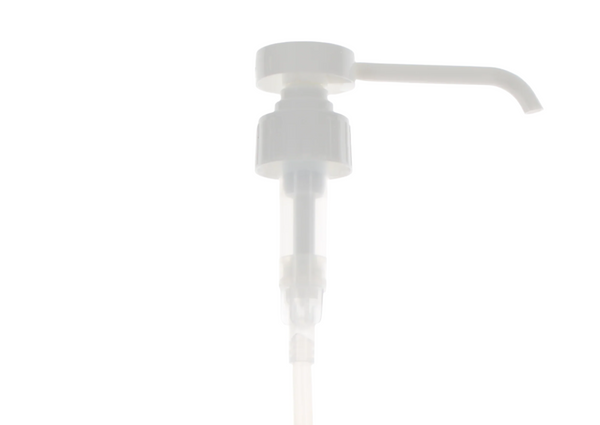 PP, Down-Lock, Lotion Pump with Long Nozzle, 28/410