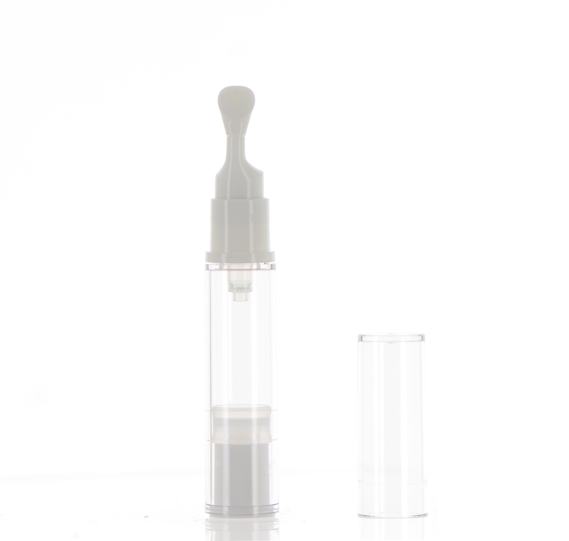 PP, Airless Bottle with Push Applicator