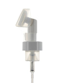 PP, Foamer Pump with Scrub Brush Applicator, Clip-Lock, 0.8cc
