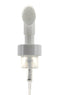 PP, Foamer Pump with Scrub Brush Applicator, Clip-Lock, 0.8cc