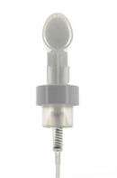 PP, Foamer Pump with Scrub Brush Applicator, Clip-Lock, 0.8cc