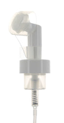 PP, Foamer Pump with Scrub Brush Applicator, Clip-Lock, 0.8cc
