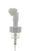 PP, Foamer Pump with Scrub Brush Applicator, Clip-Lock, 0.8cc