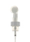 PP, Foamer Pump with Scrub Brush Applicator, Clip-Lock, 0.8cc