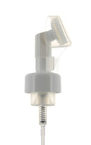 PP, Foamer Pump with Scrub Brush Applicator, Clip-Lock, 0.8cc