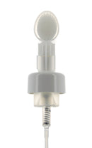 PP, Foamer Pump with Scrub Brush Applicator, Clip-Lock, 0.8cc