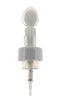 PP, Foamer Pump with Scrub Brush Applicator, Clip-Lock, 0.8cc