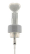 PP, Foamer Pump with Scrub Brush Applicator, Clip-Lock, 0.8cc