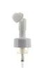 PP, Foamer Pump with Scrub Brush Applicator, Clip-Lock, 0.8cc