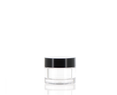 PET/ABS/PE, Round Jar with Screw Cap