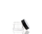 PET/ABS/PE, Round Jar with Screw Cap