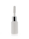 PP, White and Silver Dropper Tip Bottle with Cap