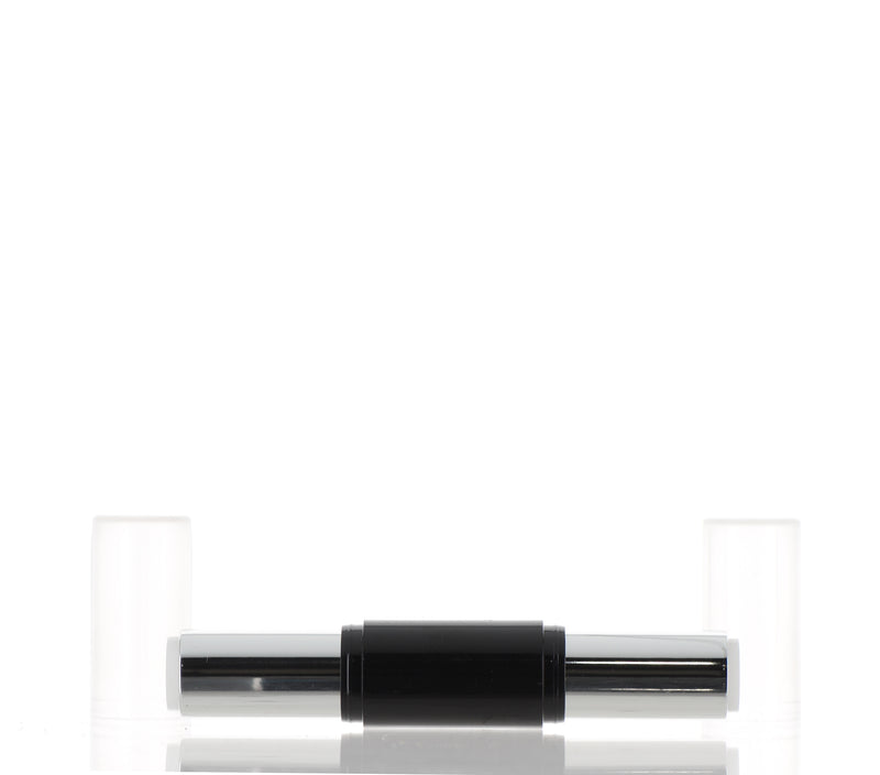 ABS/AS/Aluminum, Lipstick Dual Component/ Dual Cosmetic Applicator