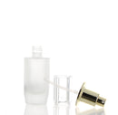 GLASS/PETG/ALU/PP, Treatment Pump Bottle