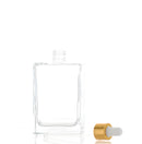 Glass/Silicone/Metal, Dropper Bottle