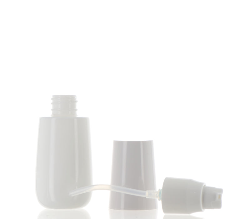 Luxury Opal Glass Treatment Pump Bottle