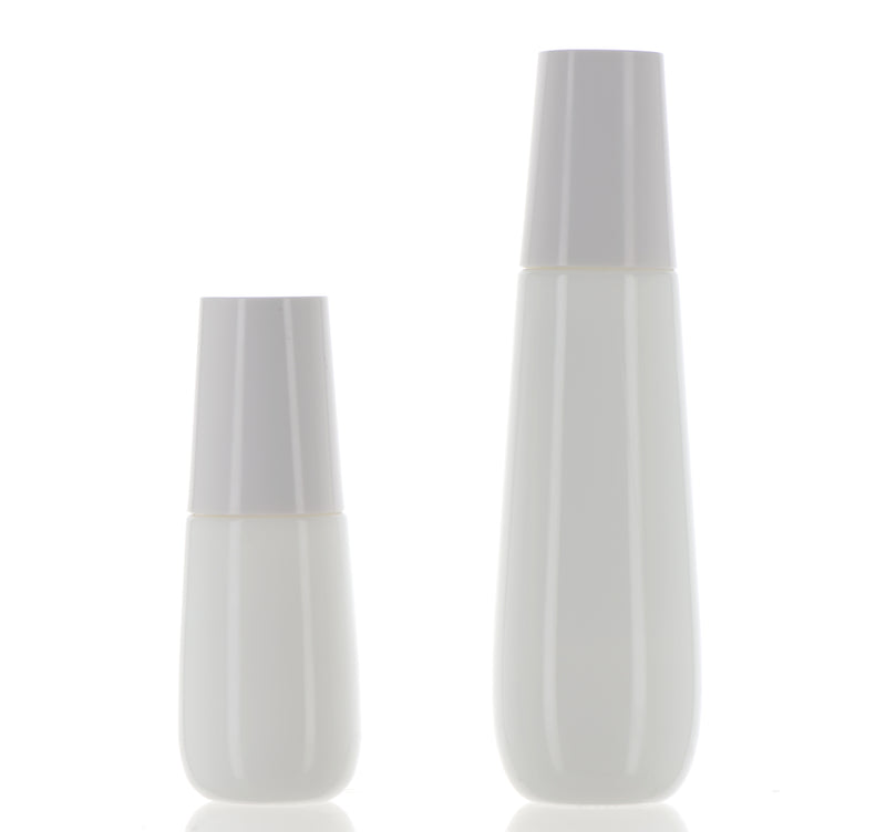 Luxury Opal Glass Treatment Pump Bottle