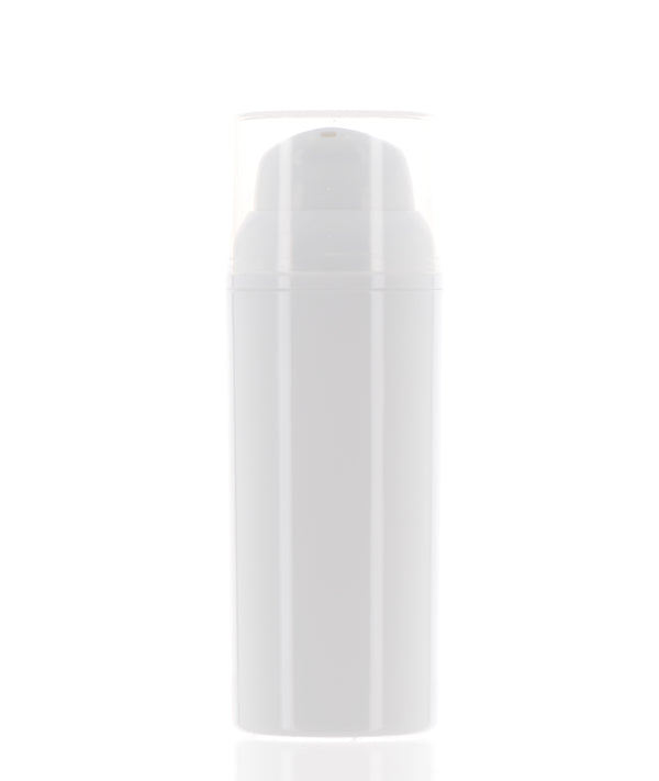 Assured Beauty: 50ml Double Wall Airless Treatment Pump Bottle