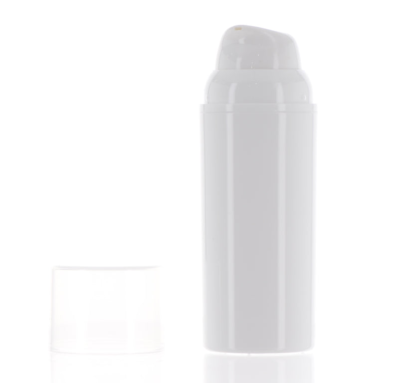 Assured Beauty: 50ml Double Wall Airless Treatment Pump Bottle