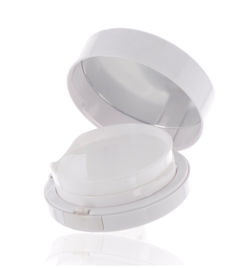 Three Compartment Compact with Mirror