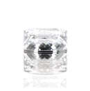 Silver Diamond Acrylic Jar, 40ml