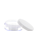 PET/PP, Makeup Jar Component with Sifter