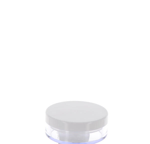 PET/PP, Makeup Jar Component with Sifter