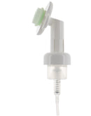 PP, Foamer Pump with Soft Silicone Brush. Clip-Lock, Dosage 0.8cc