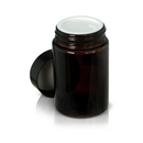 Amber Glass Jar