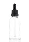 Boston Round Bottle with Ribbed CRC Dropper, 50ml