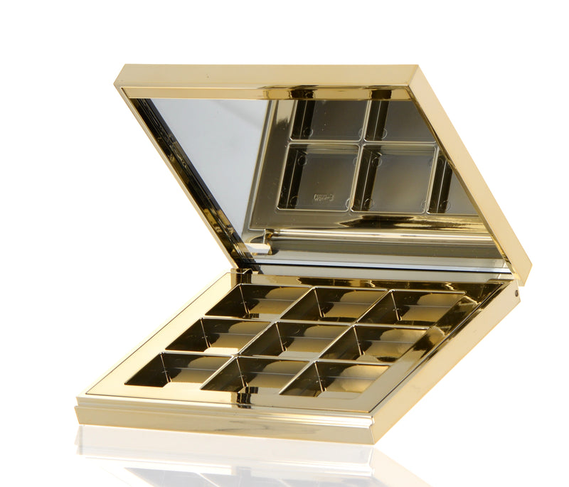 9 Slot, Makeup Palette with Mirror